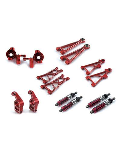 Комплект алюминиевого тюнинга для Himoto E10SC/L, E10XB/L