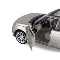 Машина "АВТОПАНОРАМА" 2013 Range Rover, золотой, 1/34, свет, звук, инерция, в/к 17,5*13,5*9 см