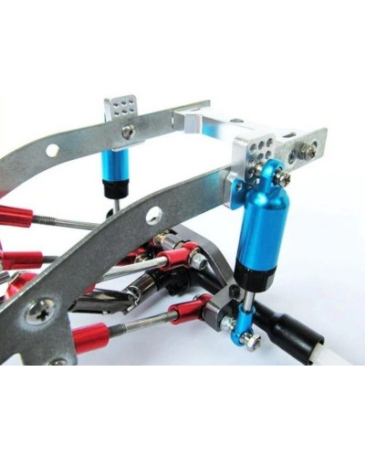 Амортизаторы WPL металлические, с крепежом (2 шт) для C14, C24