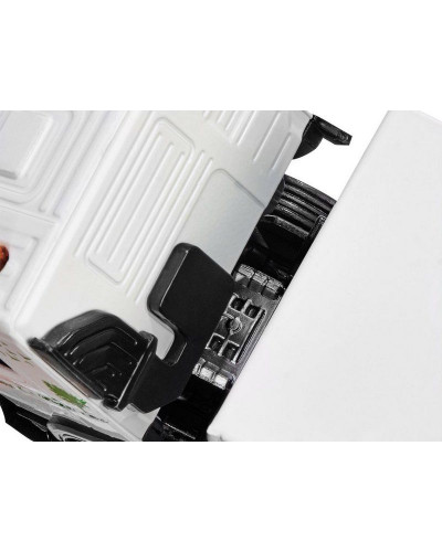 Машина "АВТОПАНОРАМА" Volvo мусоровоз, белый, 1/50, свет, звук, в/к 28*14*10 см