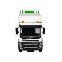 Машина "АВТОПАНОРАМА" Volvo мусоровоз, белый, 1/50, свет, звук, в/к 28*14*10 см