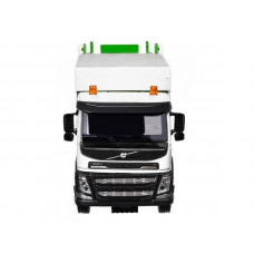 Машина "АВТОПАНОРАМА" Volvo мусоровоз, белый, 1/50, свет, звук, в/к 28*14*10 см