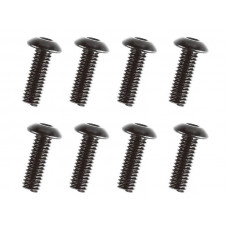 Винт с головкой под шестигранник, полукруглый М4х12мм, 8 шт.