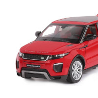 Машина "АВТОПАНОРАМА" Land Rover Range Rover Evoque, красный, 1/24, в/к 24,5*12,5*10,5 см