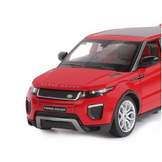 Машина "АВТОПАНОРАМА" Land Rover Range Rover Evoque, красный, 1/24, в/к 24,5*12,5*10,5 см
