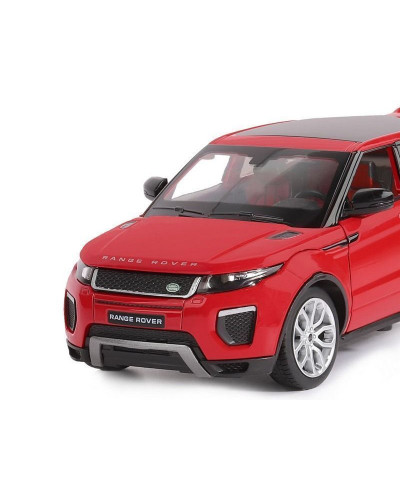 Машина "АВТОПАНОРАМА" Land Rover Range Rover Evoque, красный, 1/24, в/к 24,5*12,5*10,5 см