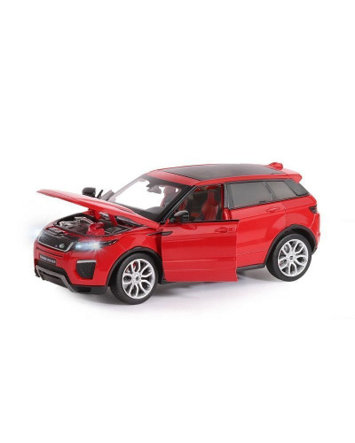 Машина "АВТОПАНОРАМА" Land Rover Range Rover Evoque, красный, 1/24, в/к 24,5*12,5*10,5 см