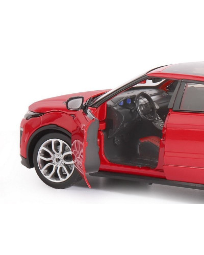 Машина "АВТОПАНОРАМА" Land Rover Range Rover Evoque, красный, 1/24, в/к 24,5*12,5*10,5 см