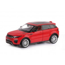 Машина "АВТОПАНОРАМА" Land Rover Range Rover Evoque, красный, 1/24, в/к 24,5*12,5*10,5 см