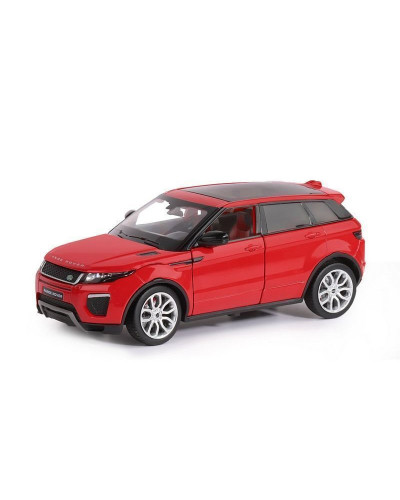 Машина "АВТОПАНОРАМА" Land Rover Range Rover Evoque, красный, 1/24, в/к 24,5*12,5*10,5 см