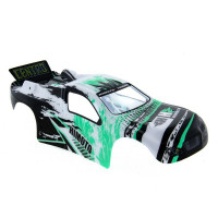 Кузов черно-зеленый для трагги Himoto E18XT, E18XTL