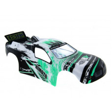 Кузов черно-зеленый для трагги Himoto E18XT, E18XTL