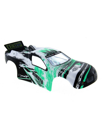 Кузов черно-зеленый для трагги Himoto E18XT, E18XTL