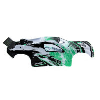 Кузов черно-зеленый для трагги Himoto E18XT, E18XTL