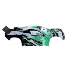 Кузов черно-зеленый для трагги Himoto E18XT, E18XTL