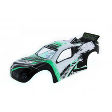 Кузов черно-зеленый для трагги Himoto E18XT, E18XTL