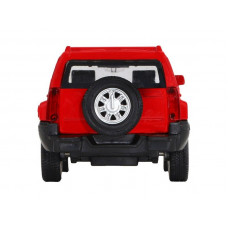 Машина "АВТОПАНОРАМА" Hummer H3, красный, 1/43, инерция, в/к 17,5*12,5*6,5 см