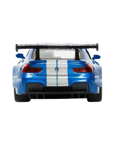 Машина "АВТОПАНОРАМА" BMW M6, синий, 1/44, инерция, в/к 17,5*12,5*6,5 см