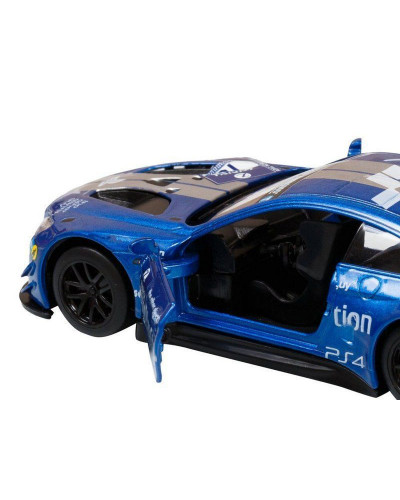 Машина "АВТОПАНОРАМА" BMW M6, синий, 1/44, инерция, в/к 17,5*12,5*6,5 см