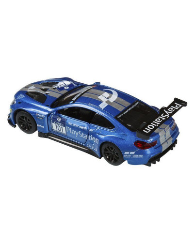 Машина "АВТОПАНОРАМА" BMW M6, синий, 1/44, инерция, в/к 17,5*12,5*6,5 см