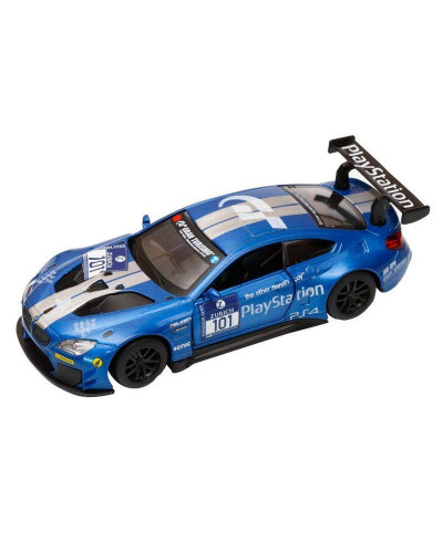 Машина "АВТОПАНОРАМА" BMW M6, синий, 1/44, инерция, в/к 17,5*12,5*6,5 см