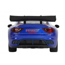 Машина "АВТОПАНОРАМА" Maserati Gran Turismo MC GT4, синий, 1/32, свет, звук, в/к 17,5*13,5*9 см