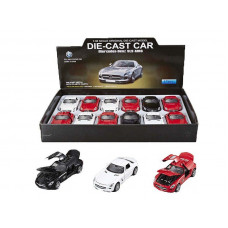 Машина MZ 1/32 Mercedes-Benz SLS инерция (1/12шт.) б/к