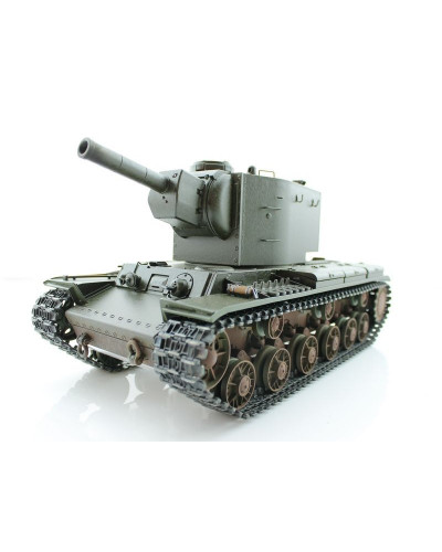 P/У танк Torro КВ-2 1/16  2.4G, СССР, зеленый, ИК-пушка, деревянная коробка