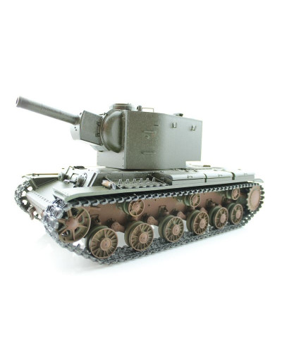 P/У танк Torro КВ-2 1/16  2.4G, СССР, зеленый, ИК-пушка, деревянная коробка
