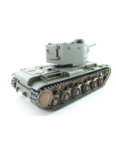 P/У танк Torro КВ-2 1/16  2.4G, СССР, зеленый, ИК-пушка, деревянная коробка