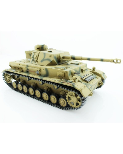 Р/У танк Taigen 1/16 Panzerkampfwagen IV Ausf.F2.Sd.Kfz (Германия) 2.4G, RTR, летний камуфляж