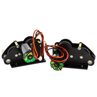 Редуктора Taigen лев. и пр., 3в1, сталь, 16подшип., 13000RPM для  3848, 3849, 3858, 3868, вал 8x49