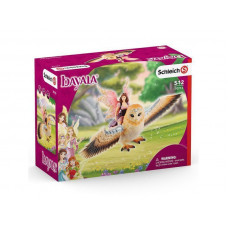 Фигурка Schleich Фея, летящая на сверкающей сове