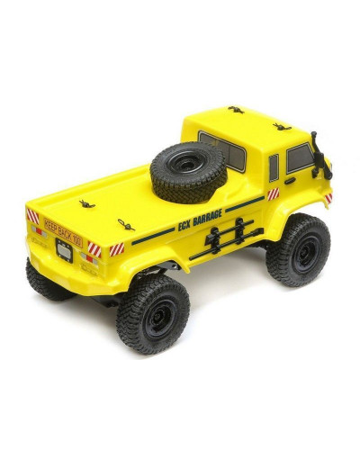 Краулер ECX 1:24 Scaler Crawler Barrage UV 4WD, электро, RTR (желтый)