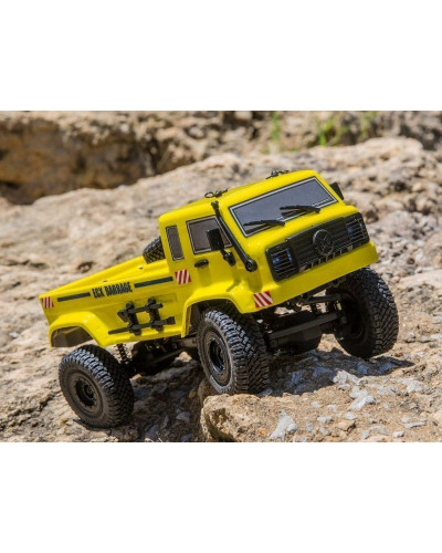 Краулер ECX 1:24 Scaler Crawler Barrage UV 4WD, электро, RTR (желтый)