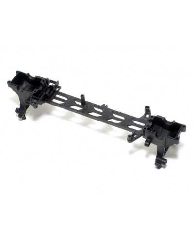 Верхняя дека с черным кузовом для багги Himoto E18DB