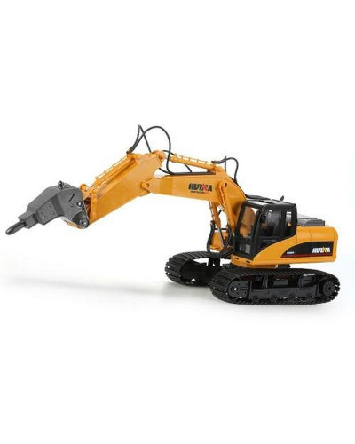 Радиоуправляемый экскаватор c отбойным молотом HUI NA TOYS 2.4G 16CH 1/14 RTR