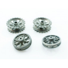 Запасные части для танков Heng Long Sturmgeschutz III, Panzerkampfwagen III вед. звездочки, ленивцы