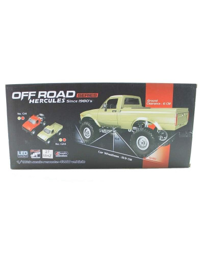 Р/У машина WPL Трофи Hercules (желтая) 1/16+акб 2.4G RTR