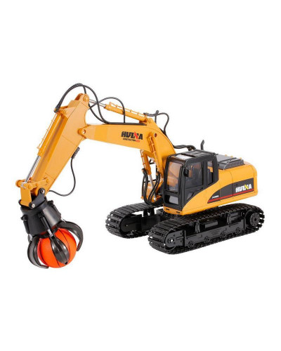 Радиоуправляемый экскаватор c шаровым захватом HUI NA TOYS 2.4G 16CH 1/14 RTR