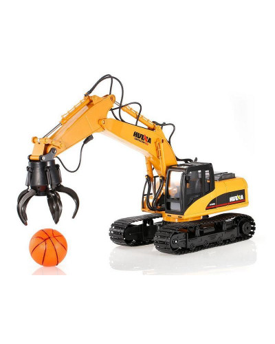 Радиоуправляемый экскаватор c шаровым захватом HUI NA TOYS 2.4G 16CH 1/14 RTR