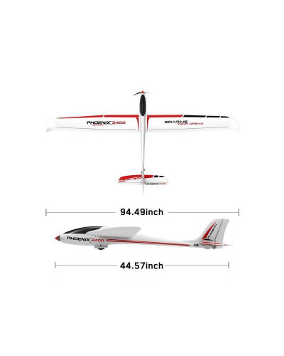 Радиоуправляемый планер Volantex RC Phoenix 2400мм KIT