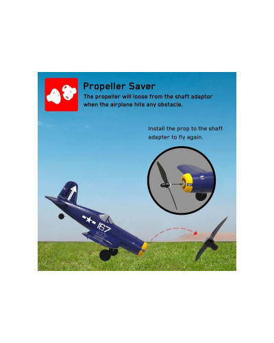 Радиоуправляемый самолет Volantex RC F4U 400мм 2.4G 4ch LiPo RTF with Gyro