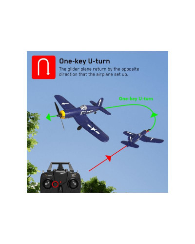 Радиоуправляемый самолет Volantex RC F4U 400мм 2.4G 4ch LiPo RTF with Gyro