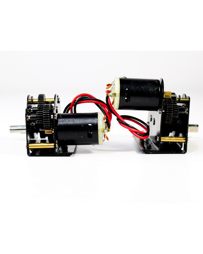 Редуктора Taigen сталь 4в1, 18kRPM, для танков Tiger 1 (plastic), Panther A с подш. и моторами(380)