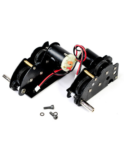 Редуктора Taigen сталь 4в1, 18kRPM, для танков Tiger 1 (plastic), Panther A с подш. и моторами(380)