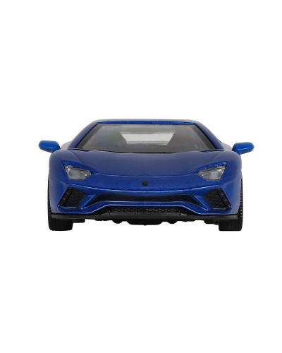 Машина "АВТОПАНОРАМА" Lamborghini Aventador S Coupe, синий, 1/32, свет, звук, в/к 17,5*12,5*6,5 см