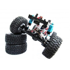 Амортизаторы WPL металлические, с удлинителями и крепежом (4 шт) для C14, C24