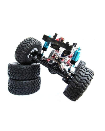 Амортизаторы WPL металлические, с удлинителями и крепежом (4 шт) для C14, C24