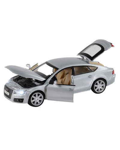 Машина "АВТОПАНОРАМА" Porsche 911 GT3 Cup, белый, 1/32, свет, звук, инерция, в/к 17,5*13,5*9 см